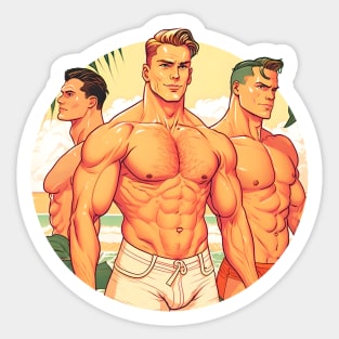 Let's hit the beach! Sticker